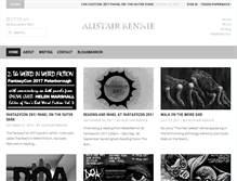 Tablet Screenshot of alistairrennie.com